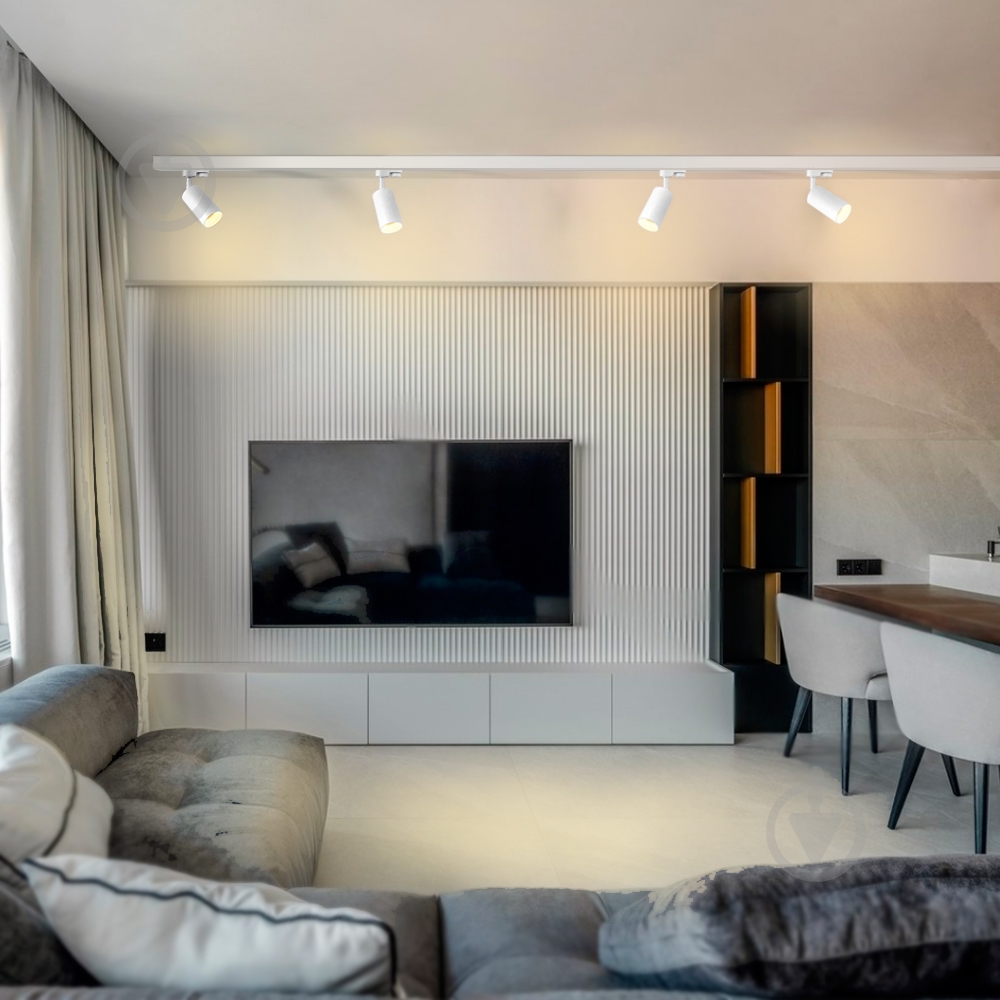 Подвес трековый Videx 30 Вт белый 26840 - фото 2 Подвес трековый Videx 30 Вт белый 26840 - фото 2