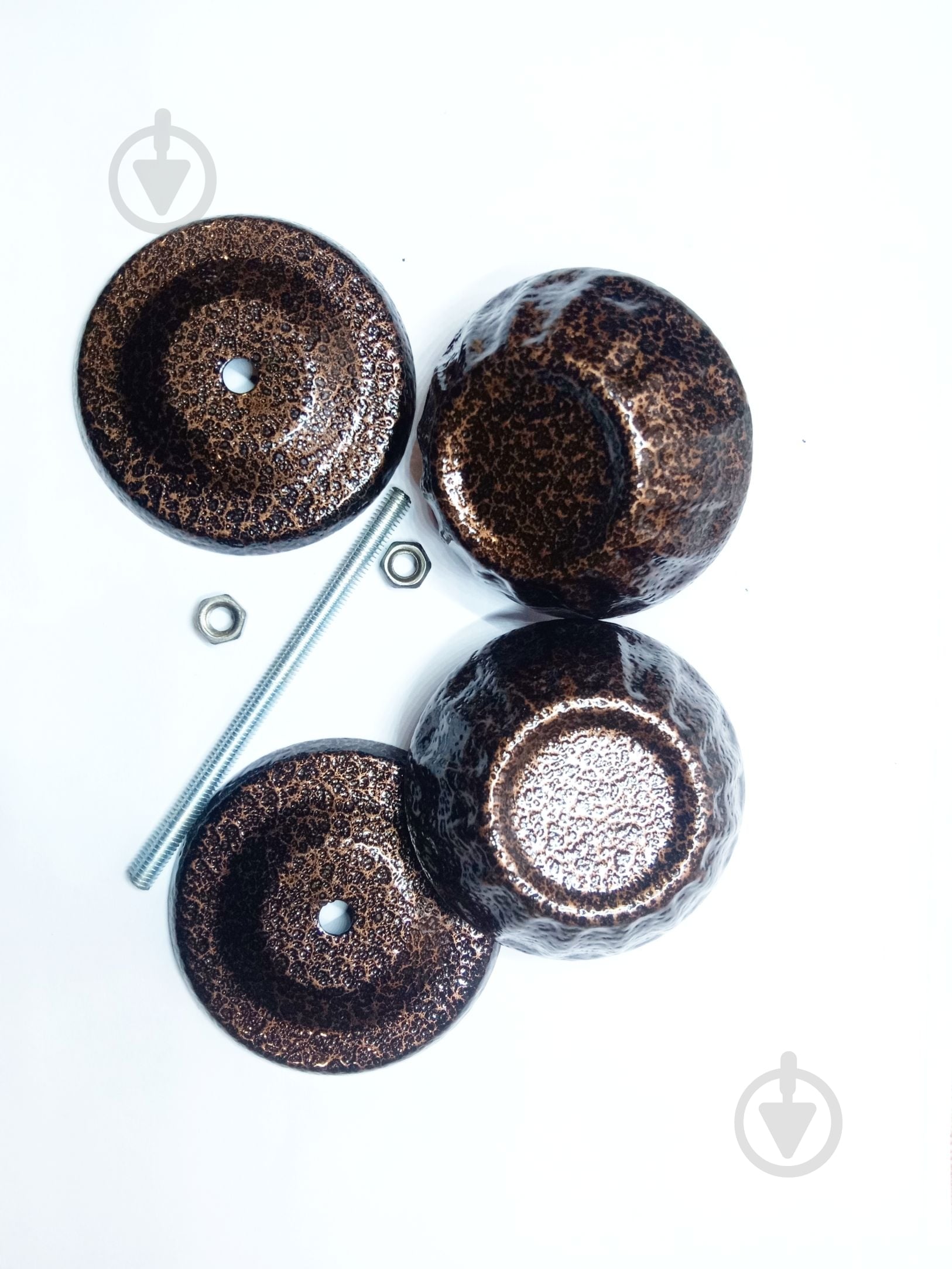 Ручка-стяжка Зефир коричневый - фото 1