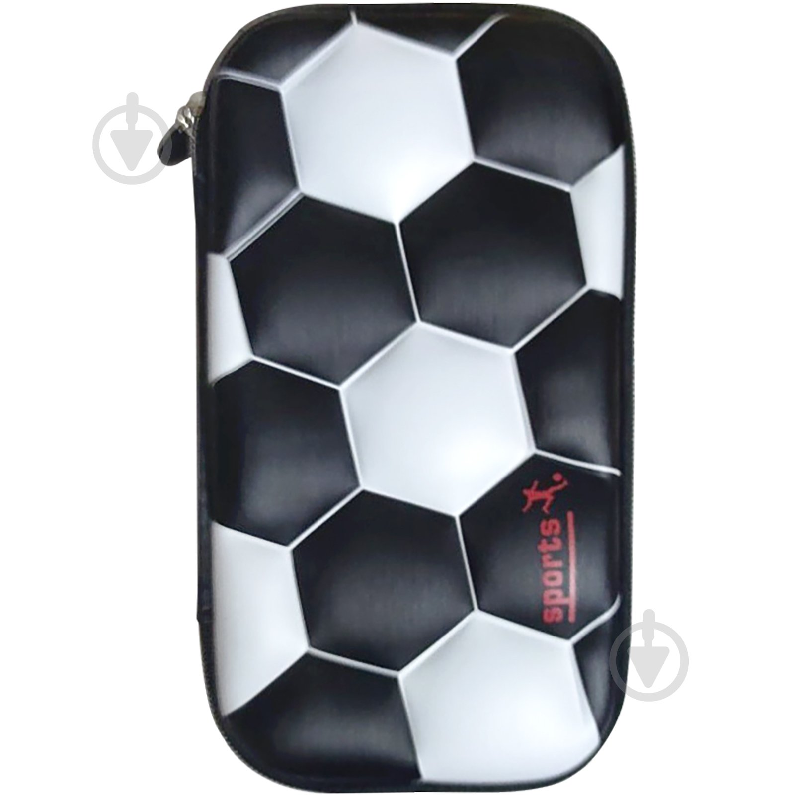 Пенал Мяч Bagland черный - фото 1