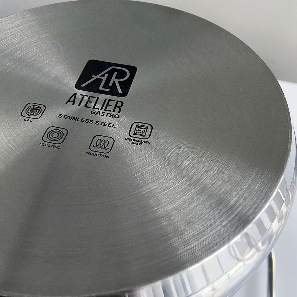 Кастрюля с крышкой Atelier Gastro 3,3 л 200 мм 505-013201 - фото 2