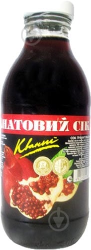 Сік Квант Гранатовий з цукром 0,3л - фото 1