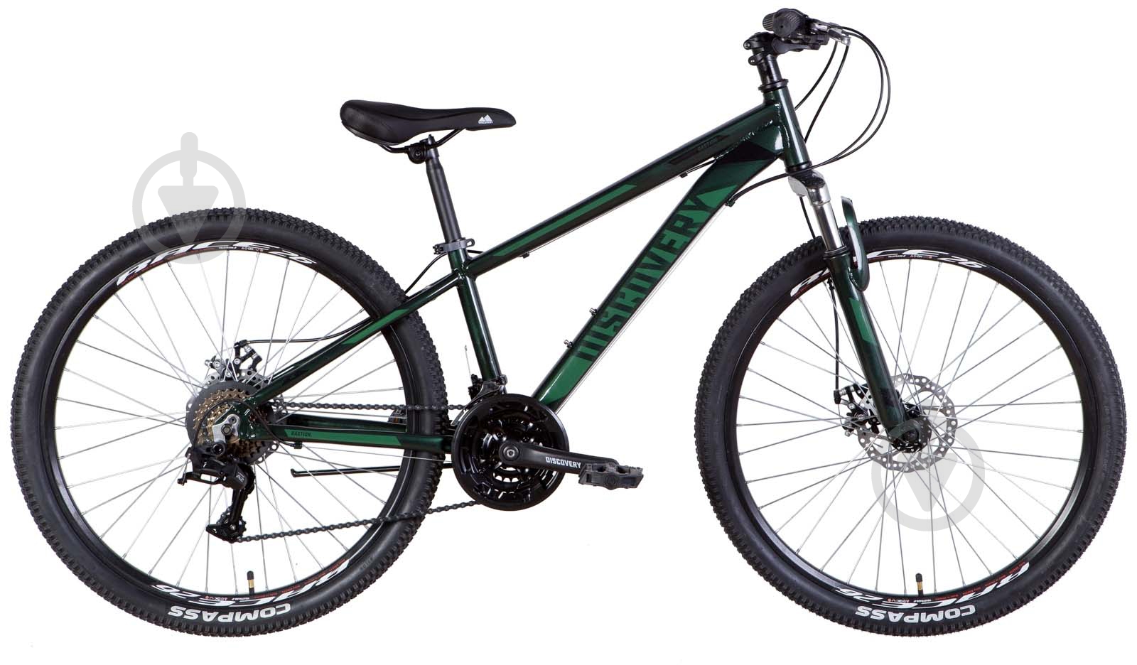 Велосипед Discovery 26" 13"(33 см) BASTION OPS-DIS-26-515 зеленый - фото 1 Велосипед Discovery 26" 13"(33 см) BASTION OPS-DIS-26-515 зеленый - фото 1
