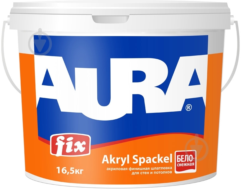 Шпаклевка Aura Fix Akryl Spaсkel 16,5 кг - фото 1