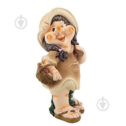 Фигура садовая Decoline Девушка шампиньон - фото 1