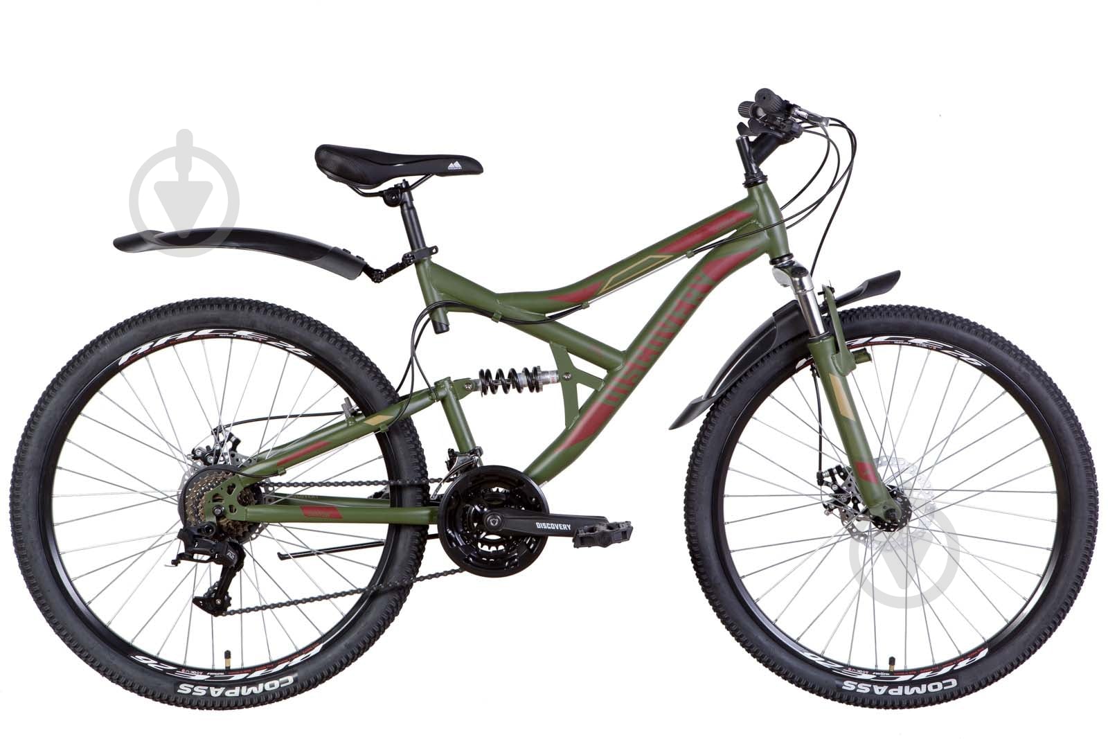 Велосипед Discovery 26" 17.5"(44 см) CANYON OPS-DIS-26-445 хаки - фото 1 Велосипед Discovery 26" 17.5"(44 см) CANYON OPS-DIS-26-445 хаки - фото 1