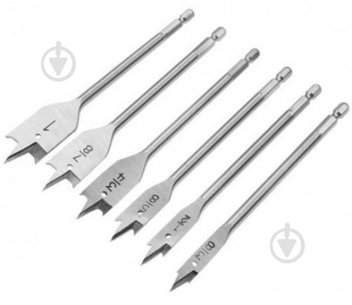 Набор зенковок по дереву Tolsen плоских 10-25 мм 6 шт. 75656 - фото 6