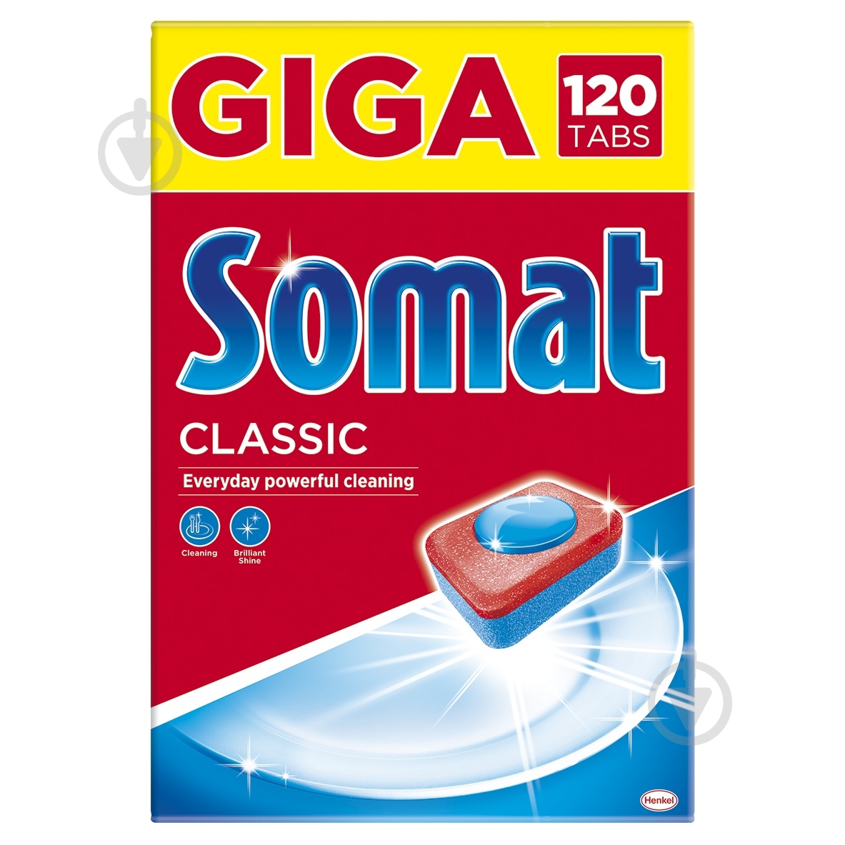 Таблетки для посудомийних машин Somat Classic Giga 120 шт. - фото 1