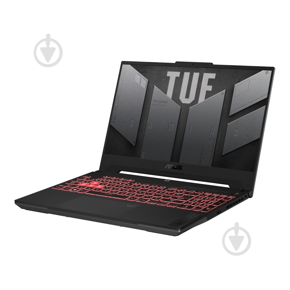 Ноутбук Asus TUF Gaming A15 FA507NV-LP109 15,6" (90NR0E85-M00B50) jaeger gray - фото 4 Ноутбук Asus TUF Gaming A15 FA507NV-LP109 15,6" (90NR0E85-M00B50) jaeger gray - фото 4