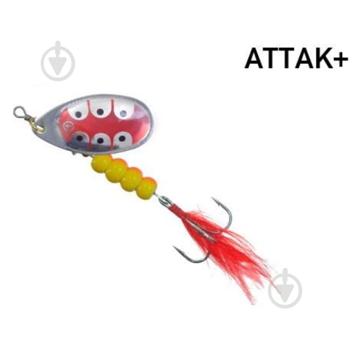 Блешня-обертова Fishing ROI 7 г Attak Plus 36 red - фото 1