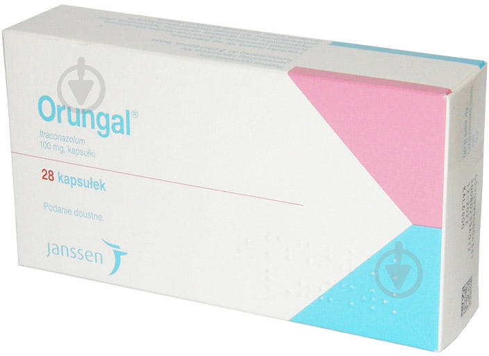 Орунгал №28 (4х7) капсулы 100 мг - фото 1 Орунгал №28 (4х7) капсулы 100 мг - фото 1