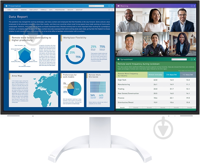 Монітор Eizo FlexScan 27" (EV2740X-WT) - фото 1
