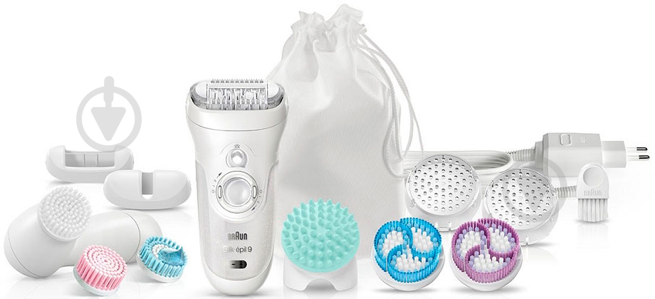 Епілятор Braun Silk-epil 9 9969V SkinSpa - фото 4 Епілятор Braun Silk-epil 9 9969V SkinSpa - фото 4