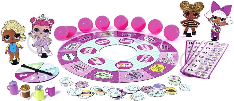 Игра настольная Spin Master L.O.L. сюрприз с 4 аксессуарами - фото 3