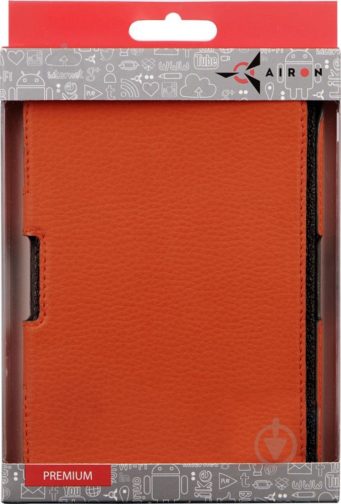 Чехол AIRON AIRBOOK City Base/LED orange - фото 4