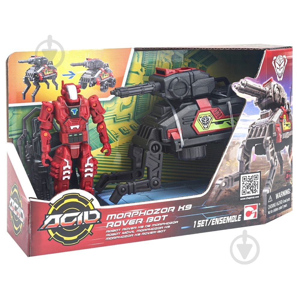 Ігровий набір A.C.I.D. Морфозор К9 Ровер-БОТ 535002 - фото 1 Ігровий набір A.C.I.D. Морфозор К9 Ровер-БОТ 535002 - фото 1