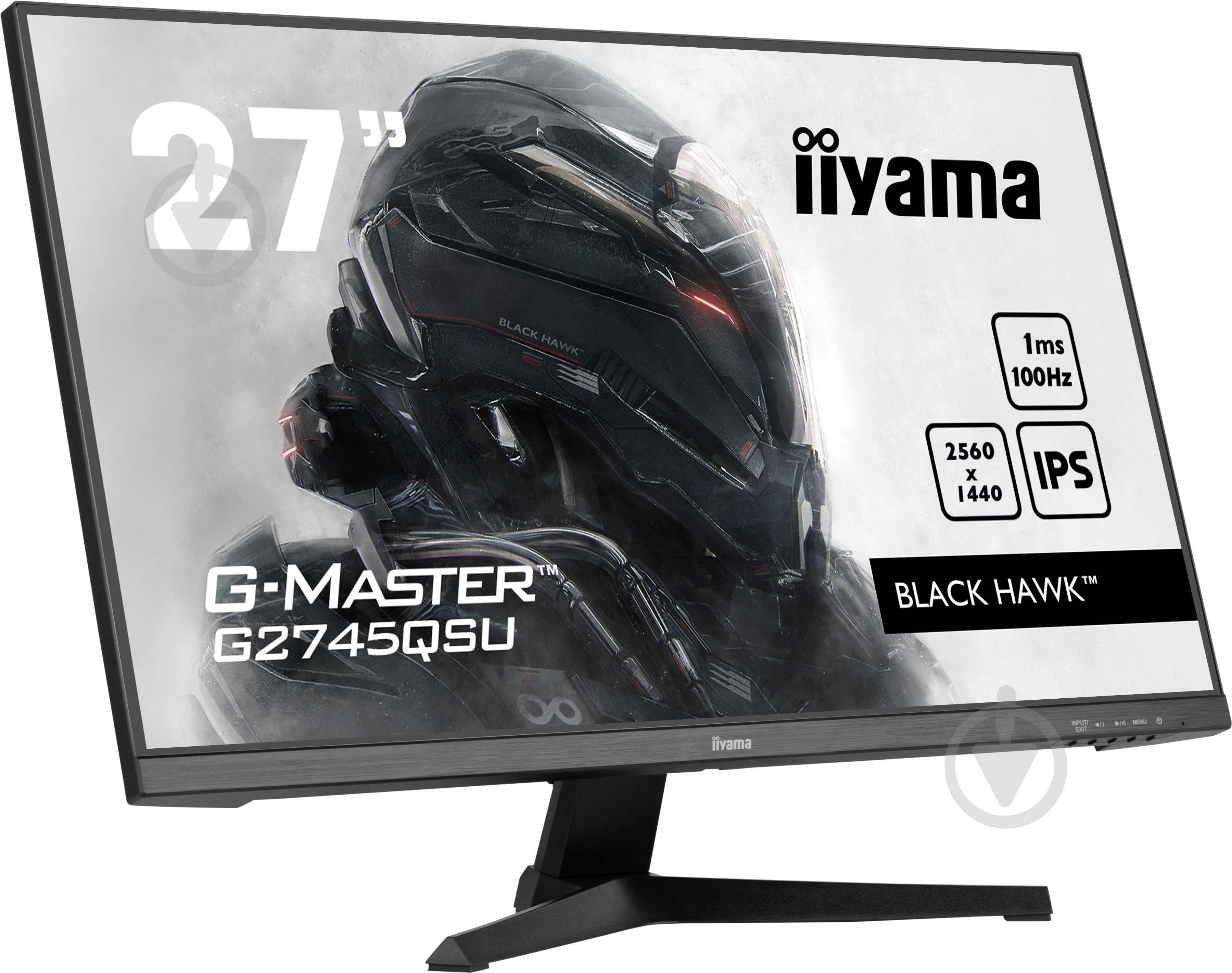 Монитор Iiyama G-Master Black Hawk 27" (G2745QSU-B1) - фото 3 Монитор Iiyama G-Master Black Hawk 27" (G2745QSU-B1) - фото 3