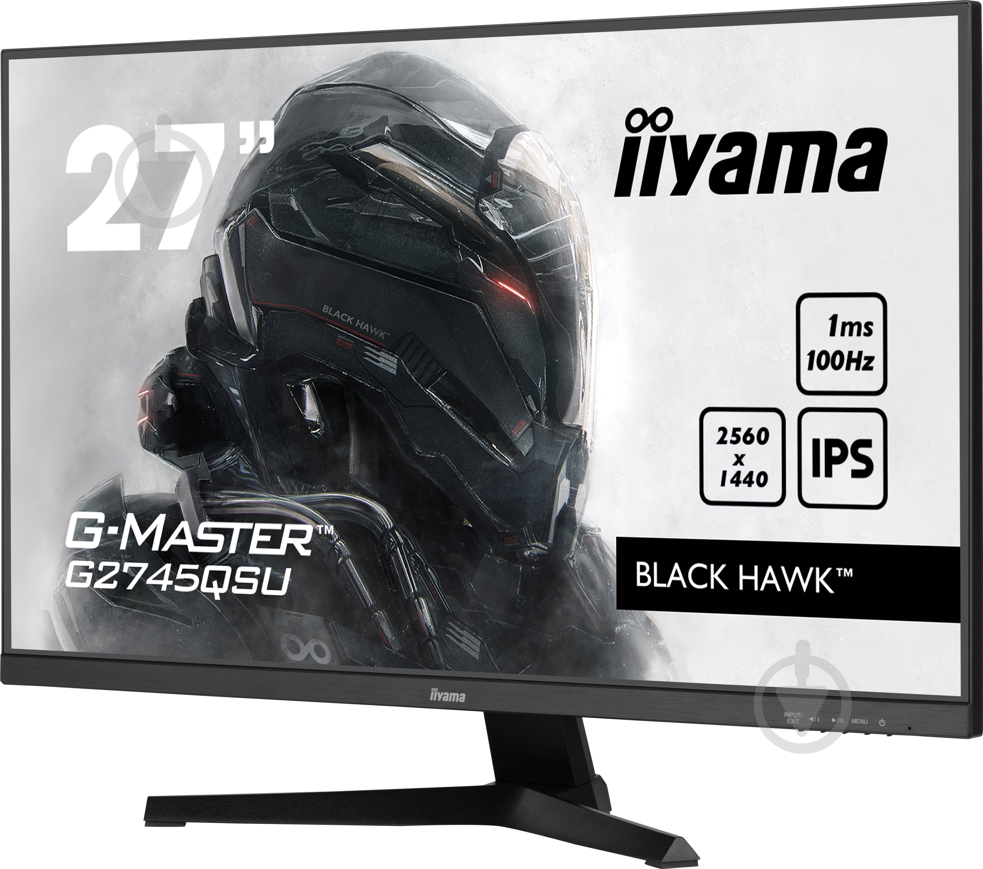 Монитор Iiyama G-Master Black Hawk 27" (G2745QSU-B1) - фото 5 Монитор Iiyama G-Master Black Hawk 27" (G2745QSU-B1) - фото 5