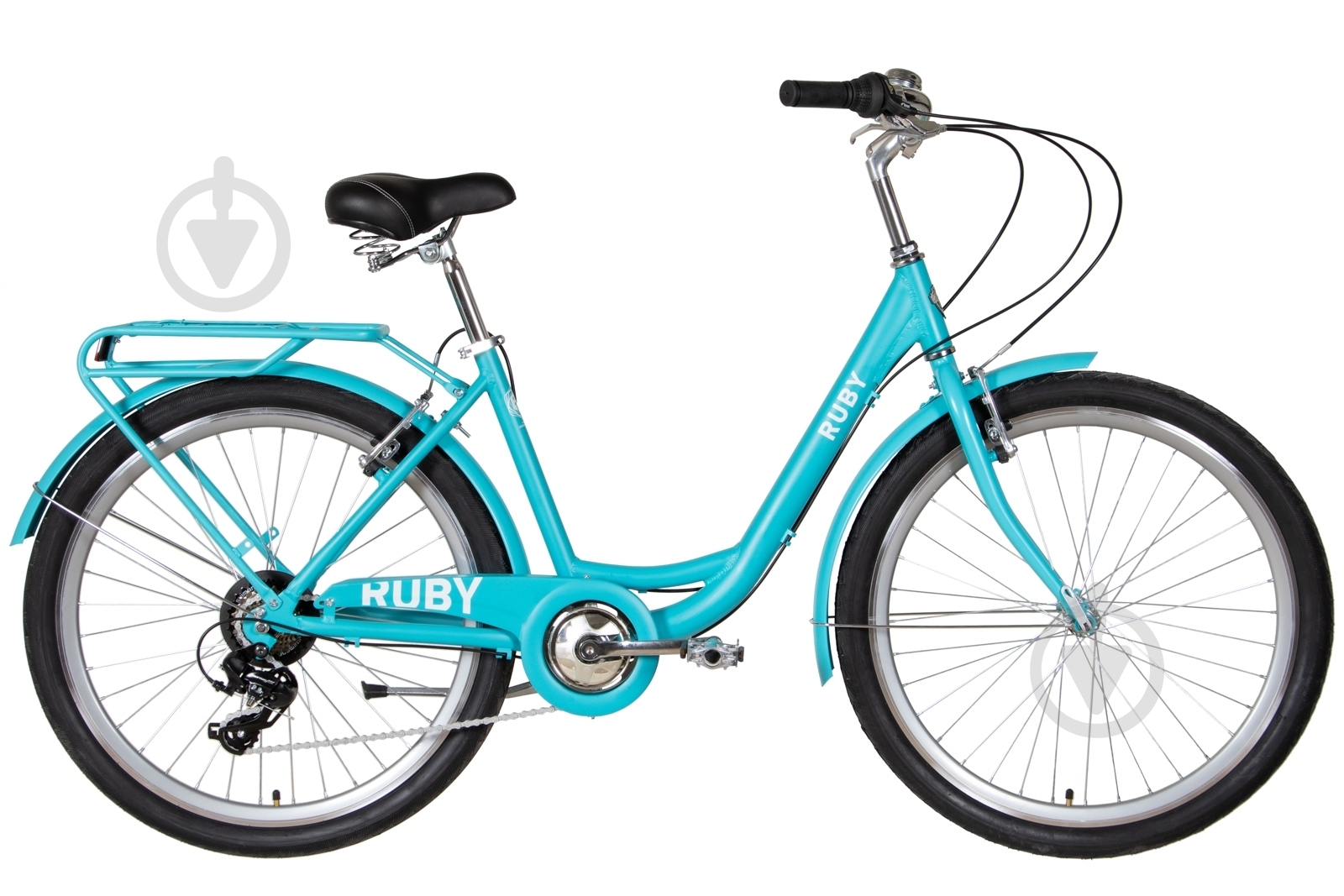 Велосипед Dorozhnik 26" 17"(43 см) RUBY OPS-D-26-201 бирюза - фото 1