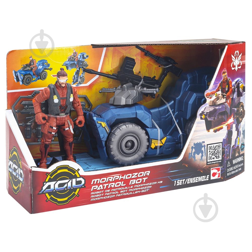 Ігровий набір A.C.I.D. Морфозор патрульний робот 535003 - фото 1 Ігровий набір A.C.I.D. Морфозор патрульний робот 535003 - фото 1