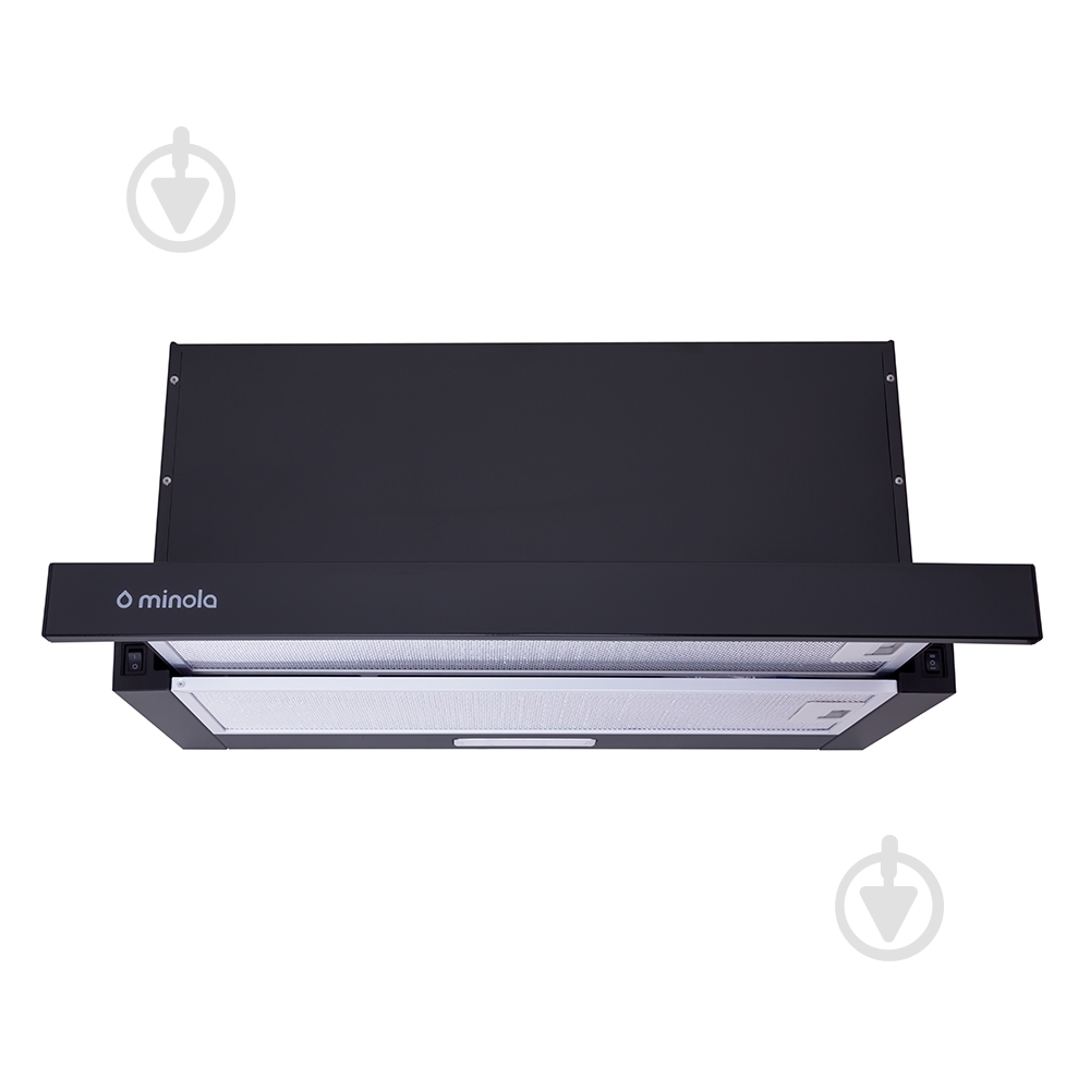 Витяжка Minola HTL 6914 BL 1300 LED телескопічна - фото 2