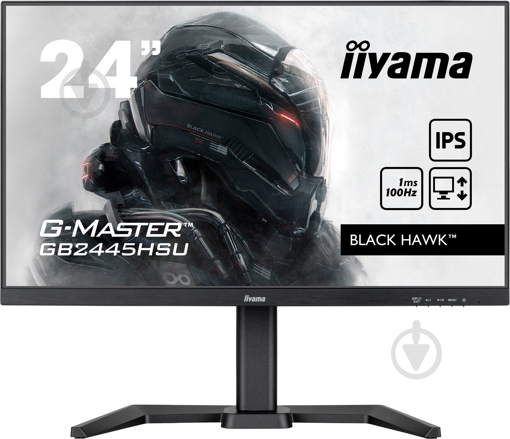 Монитор Iiyama G-Master Black Hawk 23,8" (GB2445HSU-B1) - фото 1