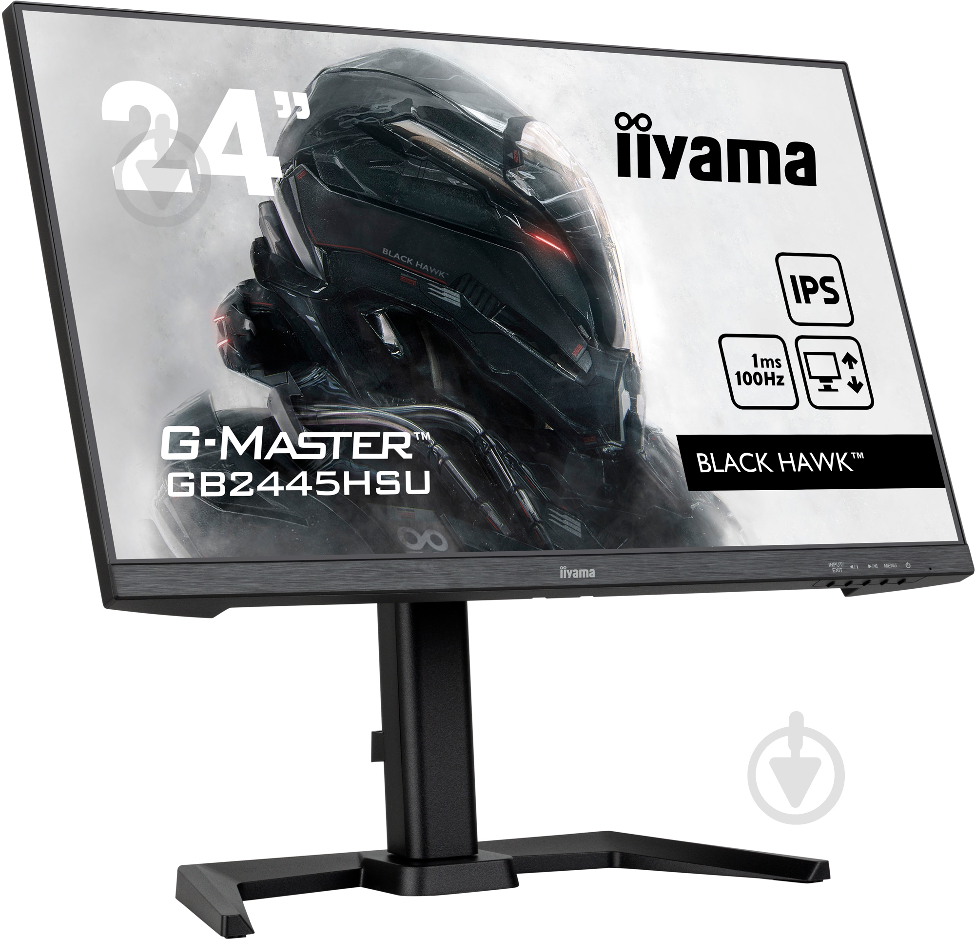 Монитор Iiyama G-Master Black Hawk 23,8" (GB2445HSU-B1) - фото 2