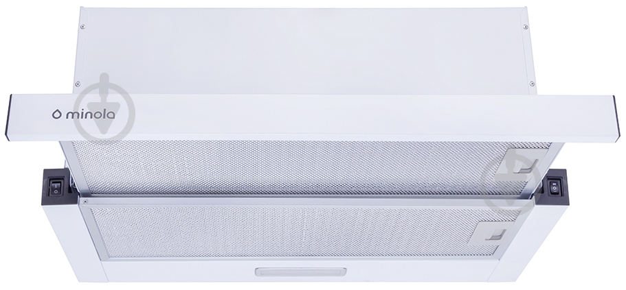 Витяжка Minola HTL 6914 WH 1300 LED телескопічна - фото 1