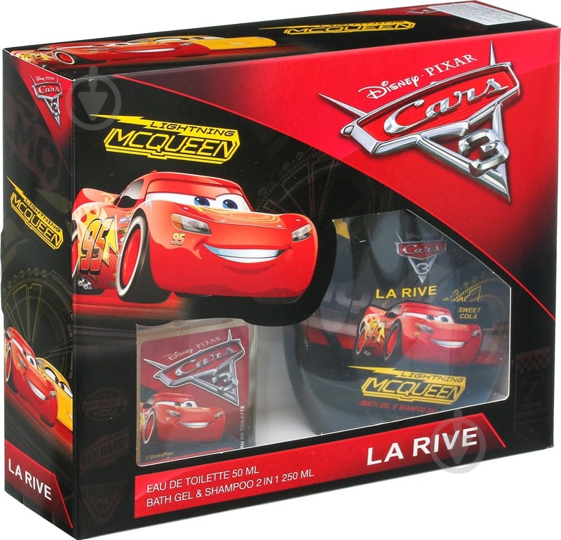 Детский косметический набор La Rive Cars 3 Lightening McQueen - фото 1