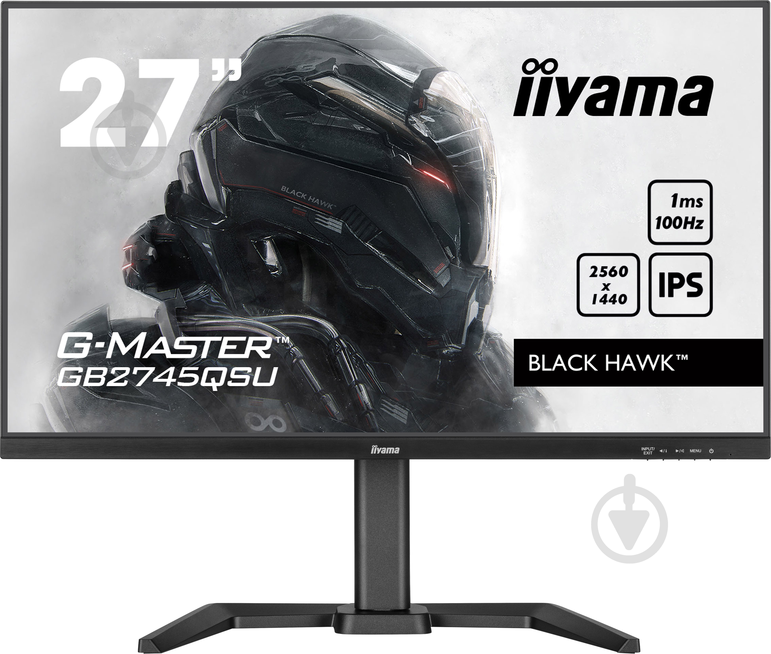 Монітор Iiyama G-Master Black Hawk 27" (GB2745QSU-B1) - фото 1