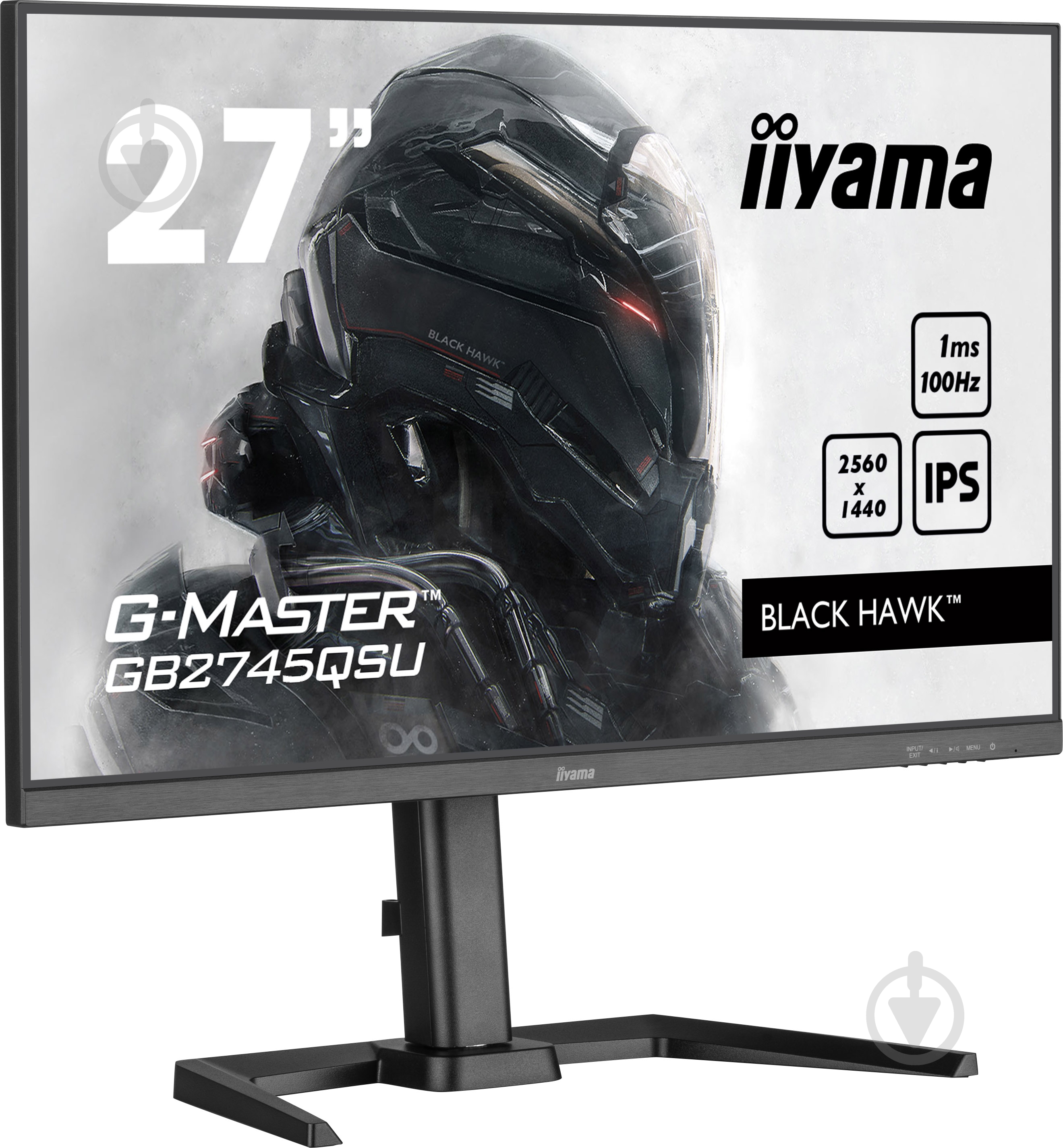 Монітор Iiyama G-Master Black Hawk 27" (GB2745QSU-B1) - фото 4