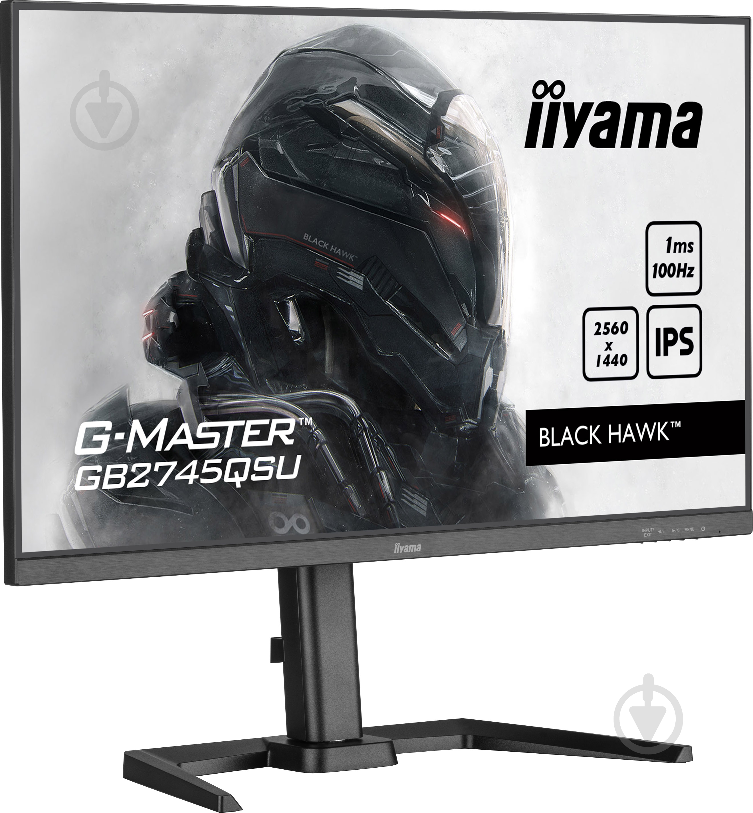 Монітор Iiyama G-Master Black Hawk 27" (GB2745QSU-B1) - фото 5