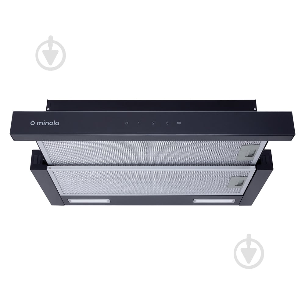 Вытяжка Minola HTLS 6235 BL 700 LED телескопическая - фото 1