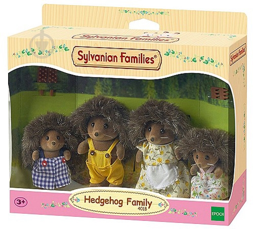 Ігровий набір Sylvanian Families Сім’я Їжаків 4018 - фото 4