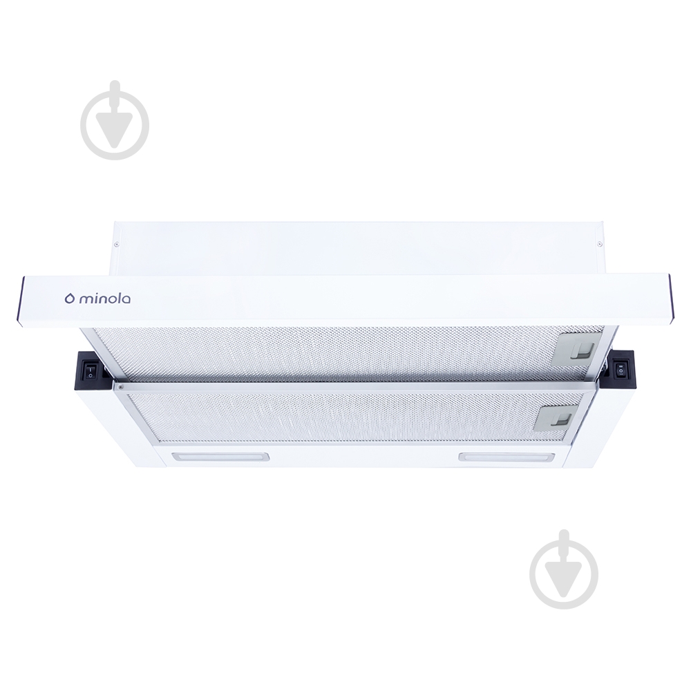 Вытяжка Minola HTL 6215 WH 700 LED телескопическая - фото 1 Вытяжка Minola HTL 6215 WH 700 LED телескопическая - фото 1