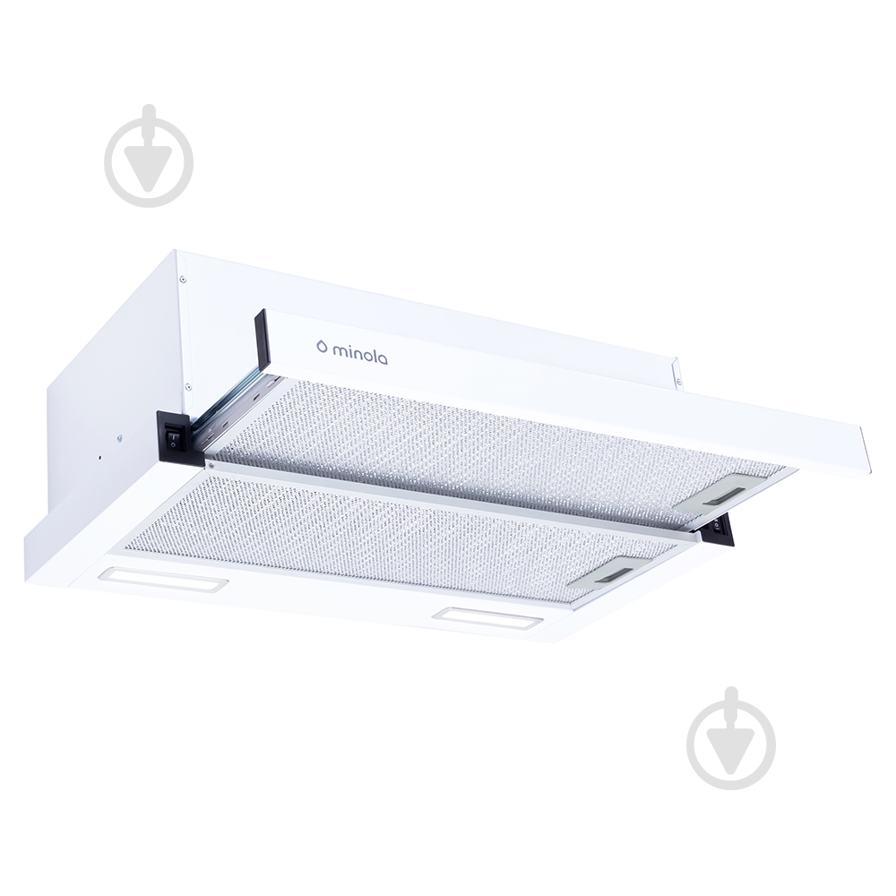 Вытяжка Minola HTL 6215 WH 700 LED телескопическая - фото 3 Вытяжка Minola HTL 6215 WH 700 LED телескопическая - фото 3