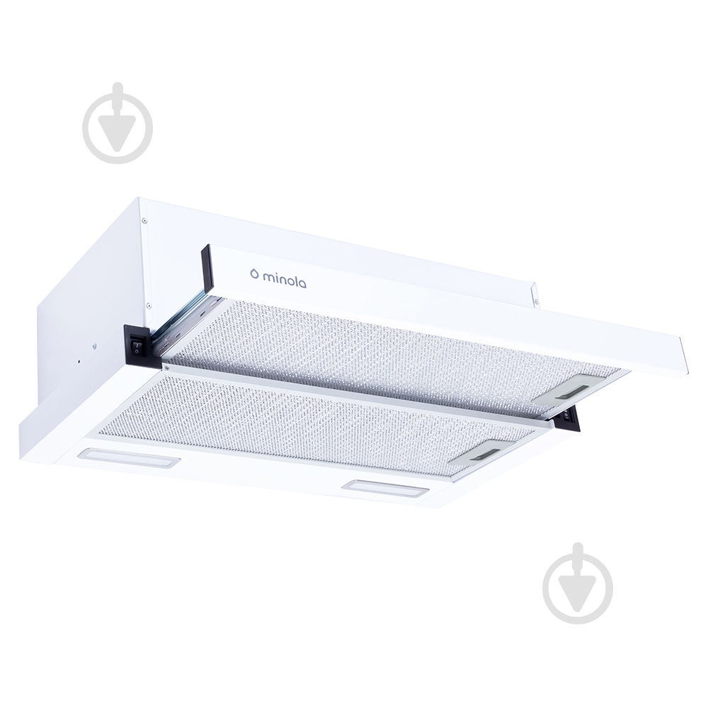 Вытяжка Minola HTL 6215 WH 700 LED телескопическая - фото 2 Вытяжка Minola HTL 6215 WH 700 LED телескопическая - фото 2