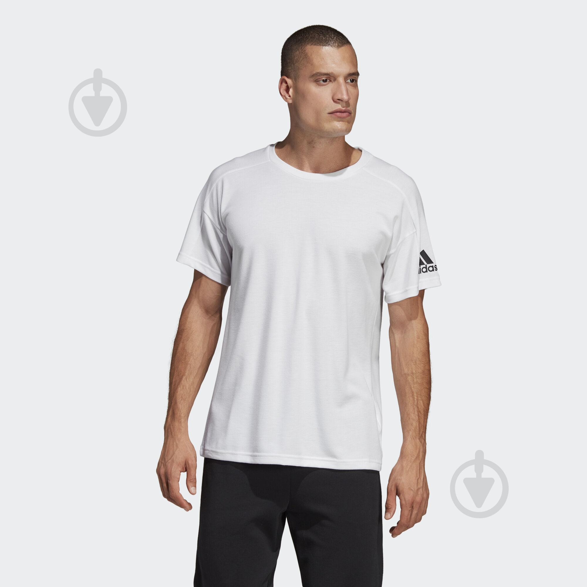 Футболка Adidas ID Stadium Tee DU1139 р.S белый - фото 3