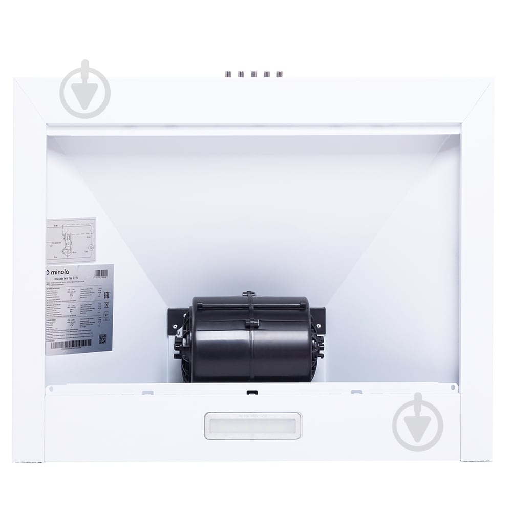 Витяжка Minola HK 6214 WH 700 LED - фото 6