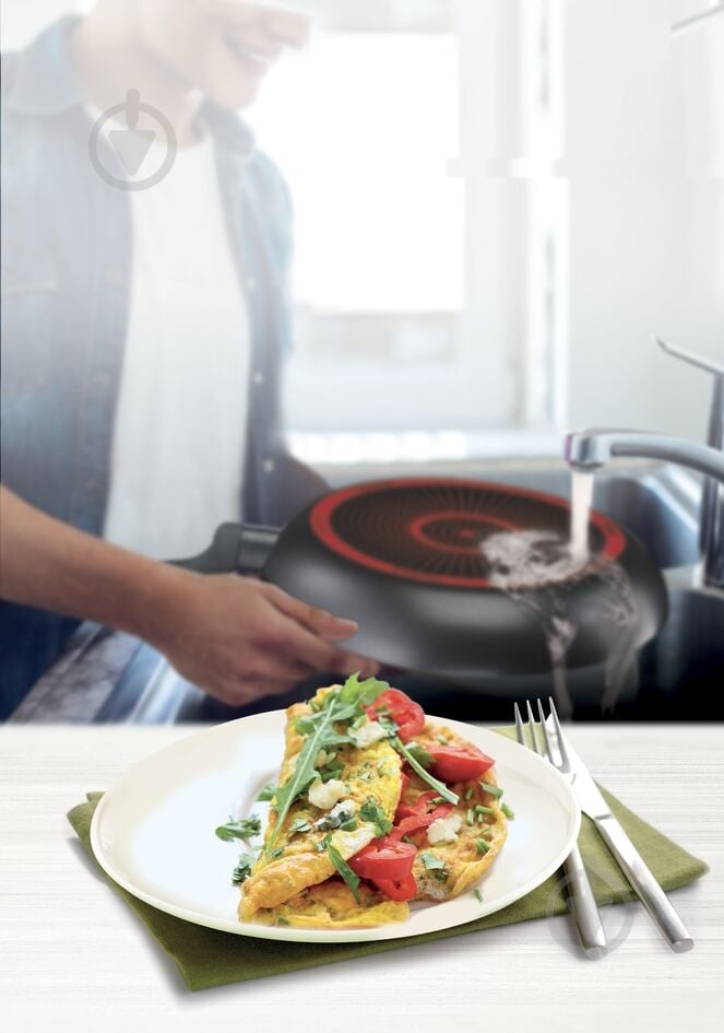 Сковорода Tefal 26 см Simple Clean B5670553 - фото 10