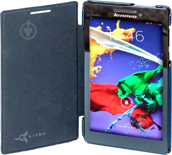 Чехол AIRON Lenovo Tab 2 A7 blue - фото 4