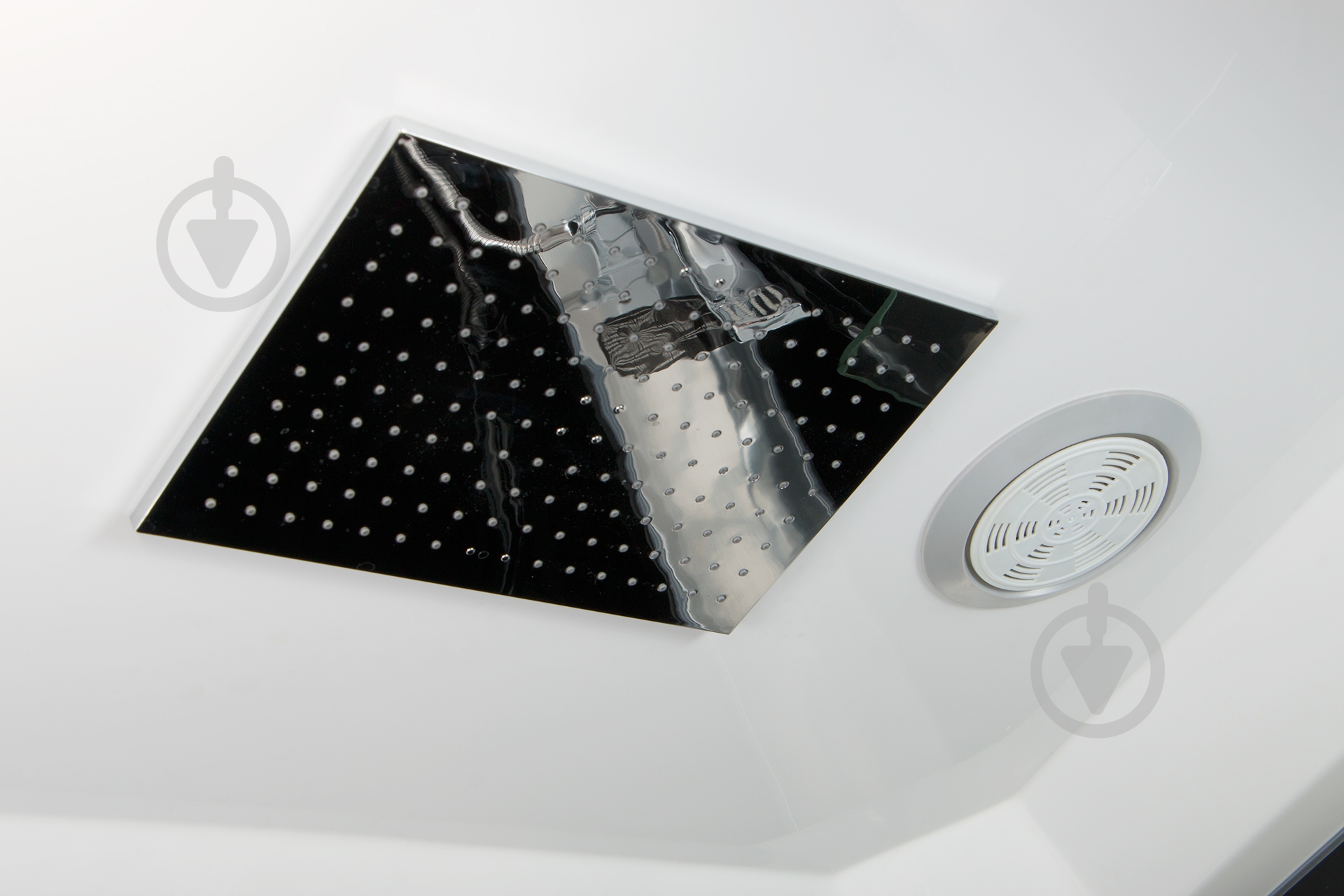 Душевой бокс Korra К-507 стойки хром, стекло графит - фото 5