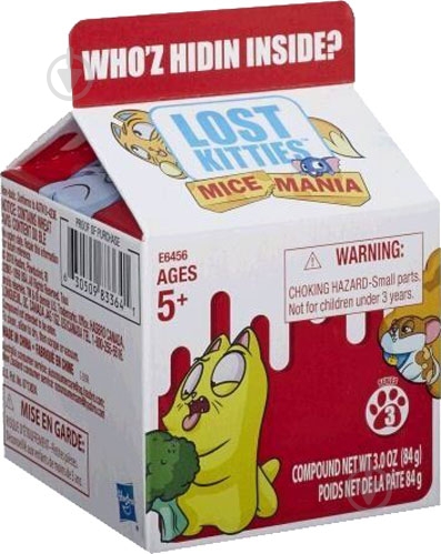 Игрушка-сюрприз Hasbro Мышиная мания E6456 - фото 1