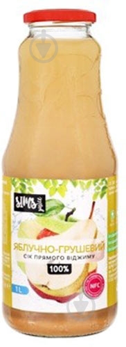 Сок Sims Juice Яблочно-грушевый 1л - фото 1