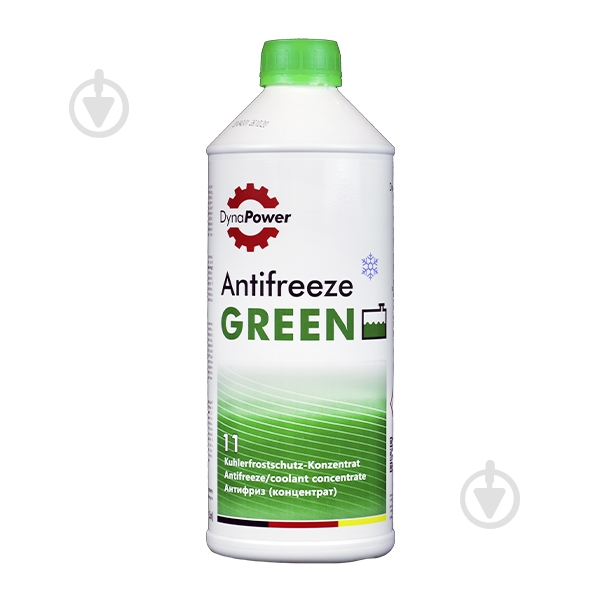 Антифриз DynaPower Green -40 °С G11 концентрат 1,5 л зеленый (511160022) - фото 1