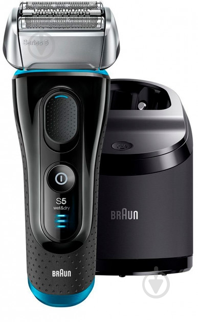 Электробритва Braun Series 5 5190cc Wet&Dry Black - фото 1