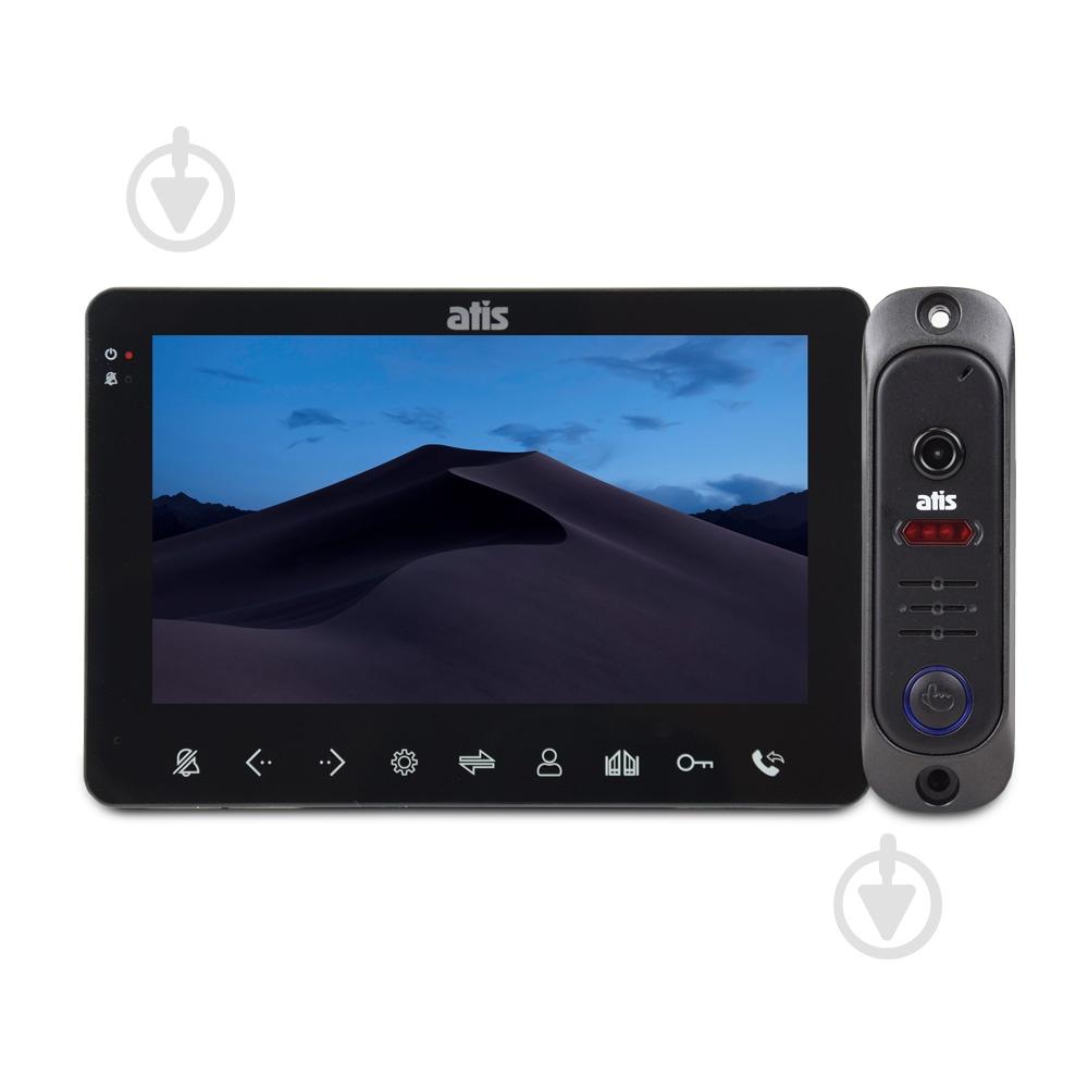 Комплект видеодомофона AD-780 B Kit box: видеодомофон 7" и видеопанель 114567 - фото 1