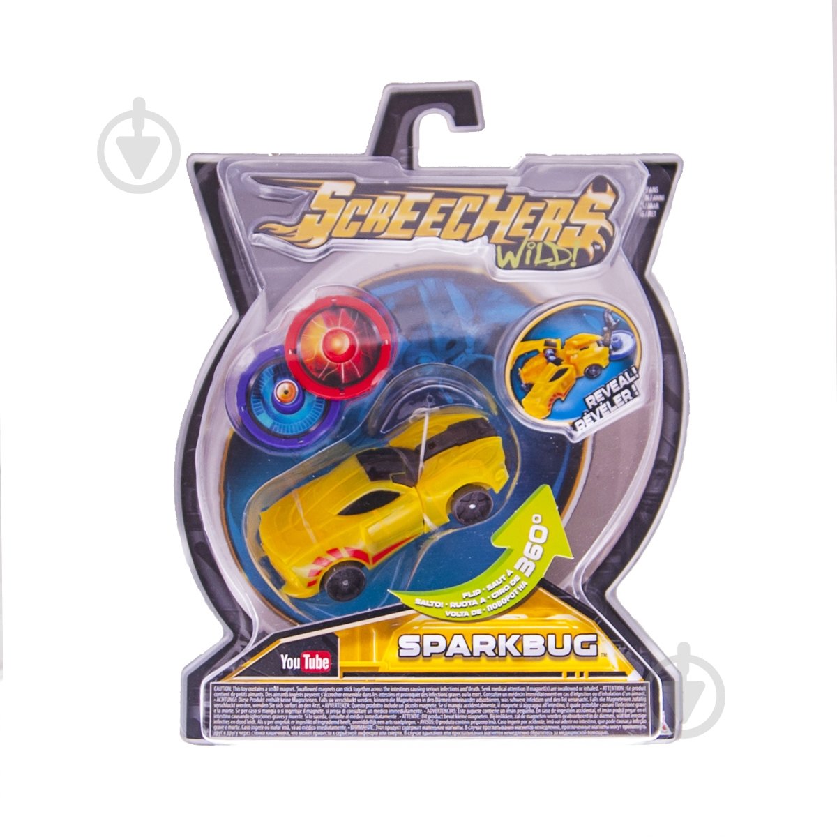 Игрушка-трансформер Screechers Wild Спаркбаг - фото 4