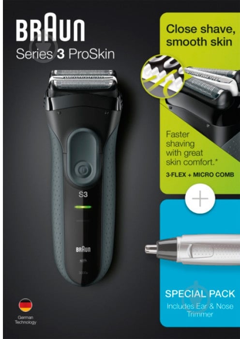 Електробритва Braun Series 3 3000s + тример EN10 - фото 4