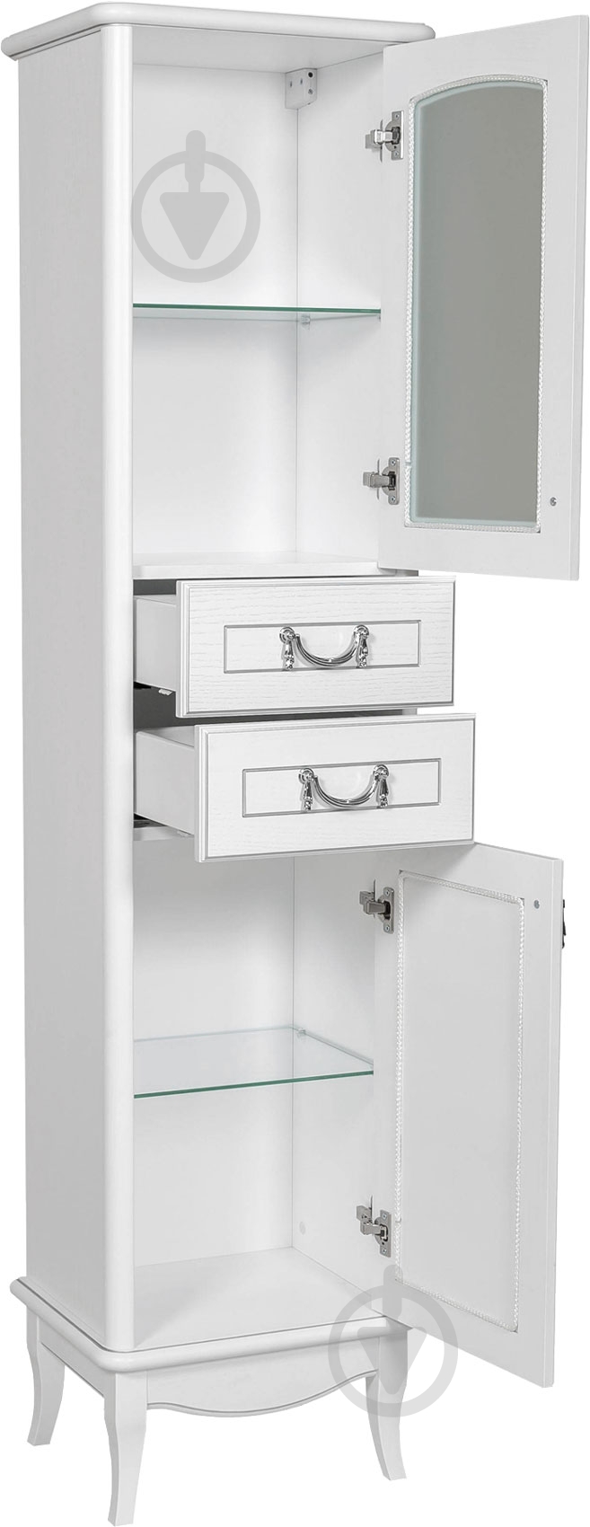 Пенал напольный Aqua Rodos Микела белый - фото 4 Пенал напольный Aqua Rodos Микела белый - фото 4