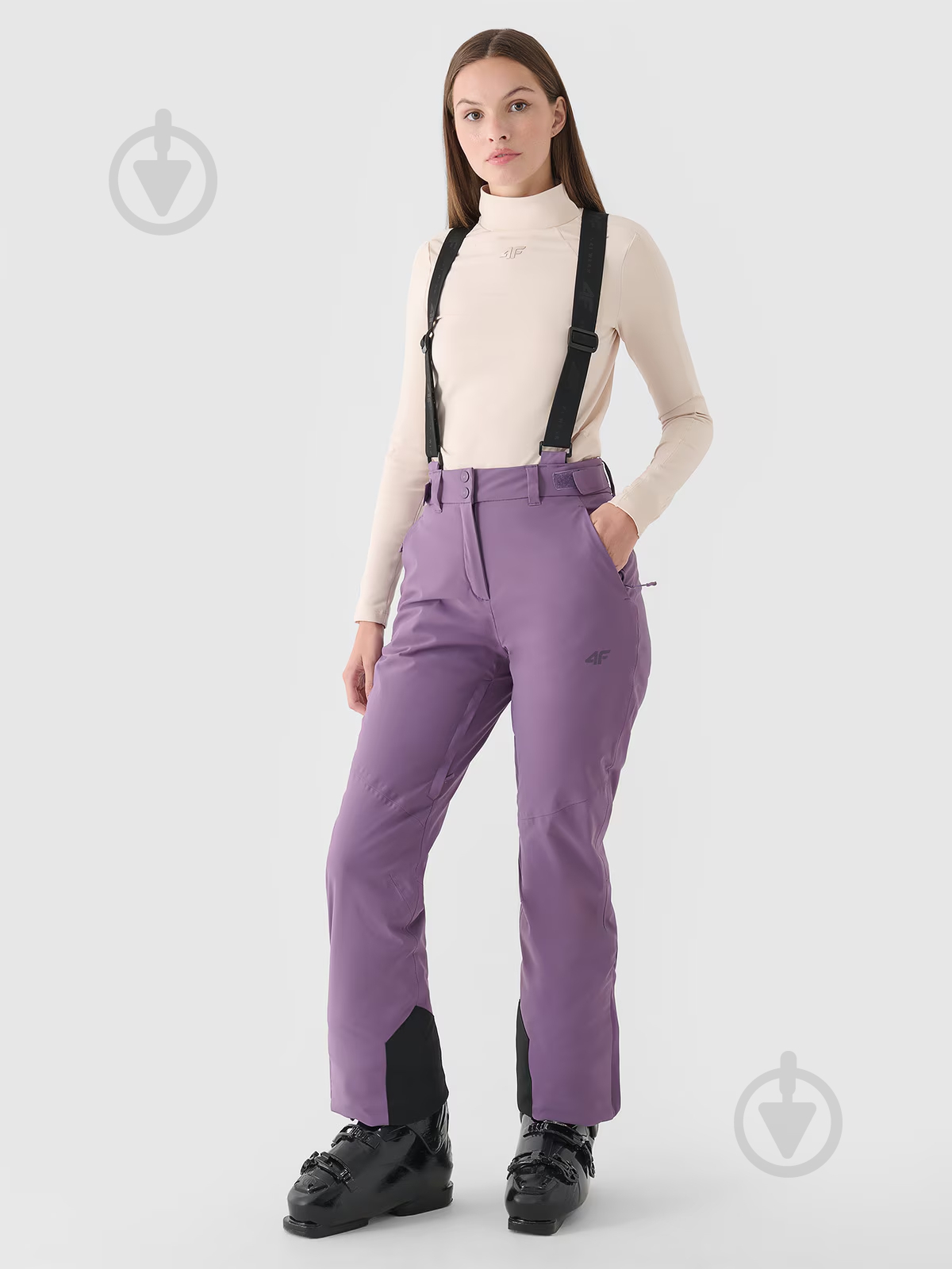 Футболка с длинным рукавом 4F BRUSHED UNDERWEAR F071 4FWAW24UBRUF071-83S р.L бежевый - фото 4